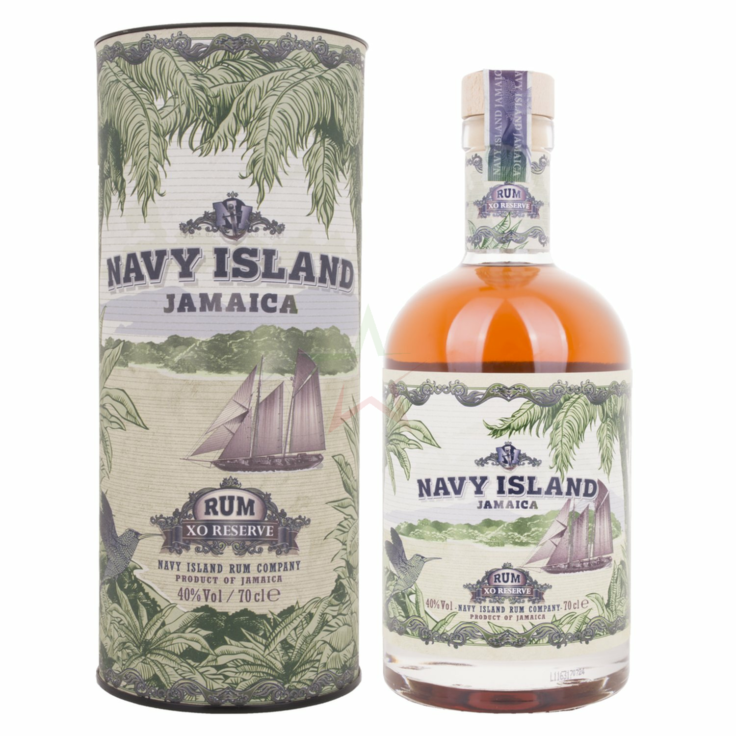 Navy Island JAMAICA XO Reserve Rum 40,00 % 0,70 Liter - H&H Shop