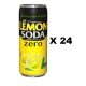 Lemonsoda Zero Dose 24 x 330 ml. - Terme di Crodo