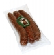 Deer Smoked sausages x3 vac. appr. 150 gr. - Kofler Delikatessen